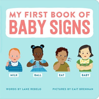 Front cover_My First Book of Baby Signs