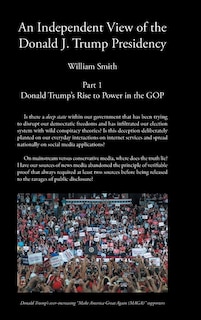 Couverture_An Independent View of The Donald J Trump Presidency