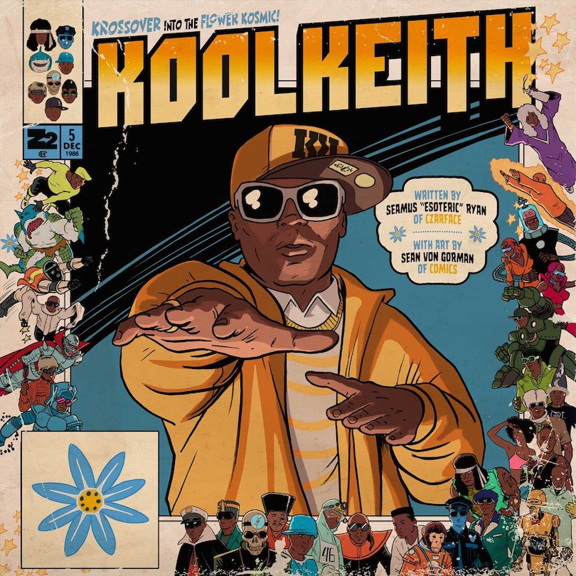 Front cover_Kool Keith: The Krossover of the Flower Cosmic