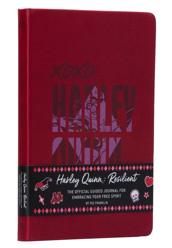 Front cover_Harley Quinn Guided Journal