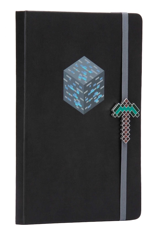 Front cover_Minecraft: Diamond Ore Journal with Charm
