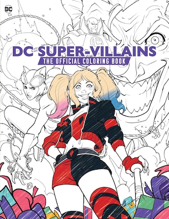 DC Super-Villains: The Official Coloring Book