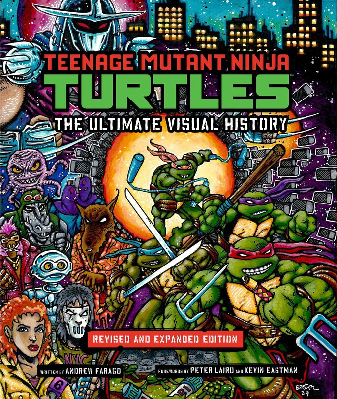 Front cover_Teenage Mutant Ninja Turtles: The Ultimate Visual History