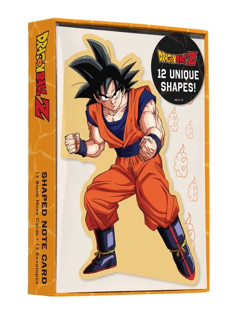 Front cover_Dragon Ball Z Die-cut Note Card Sets (Set of 12)