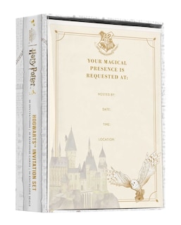 Front cover_Harry Potter: Hogwarts Invitation Set (Set of 30)