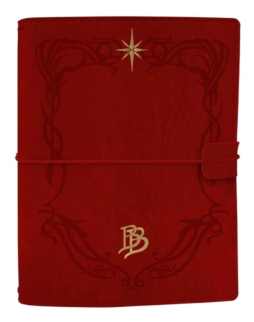 The Lord of the Rings: Red Book of Westmarch Traveler's Notebook Set: (Refillable Notebook)