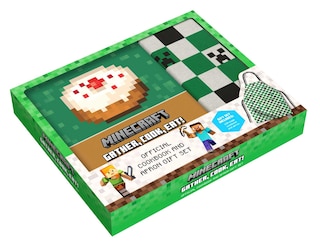 Front cover_Minecraft: The Official Cookbook and Apron Gift Set