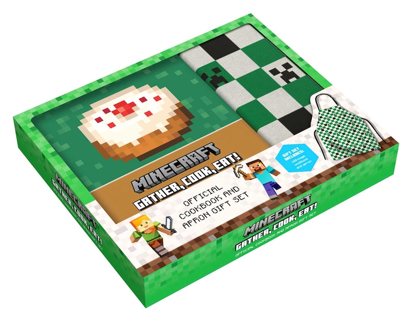 Front cover_Minecraft: The Official Cookbook and Apron Gift Set