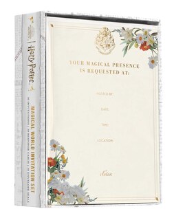 Front cover_Harry Potter: Magical World Invitation Set (Set of 30)