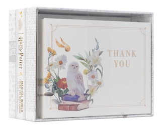 Couverture_Harry Potter: Magical World Thank You Boxed Cards (Set of 30)