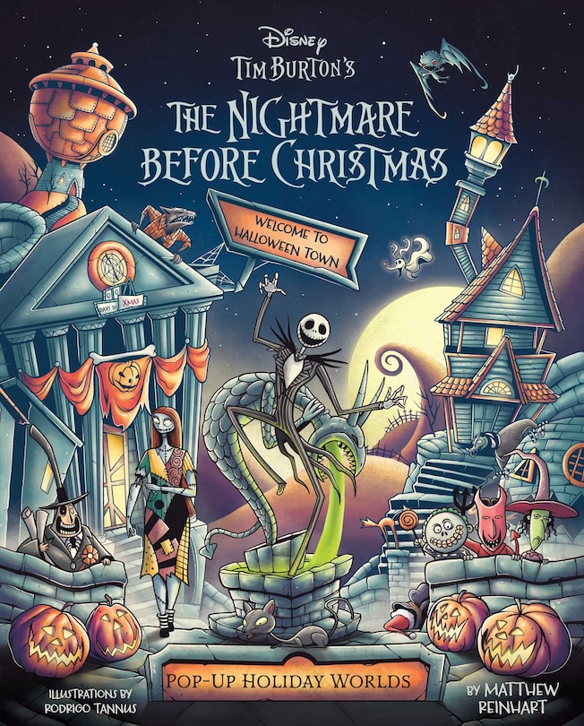 Couverture_The Nightmare Before Christmas: Pop-Up Holiday Worlds