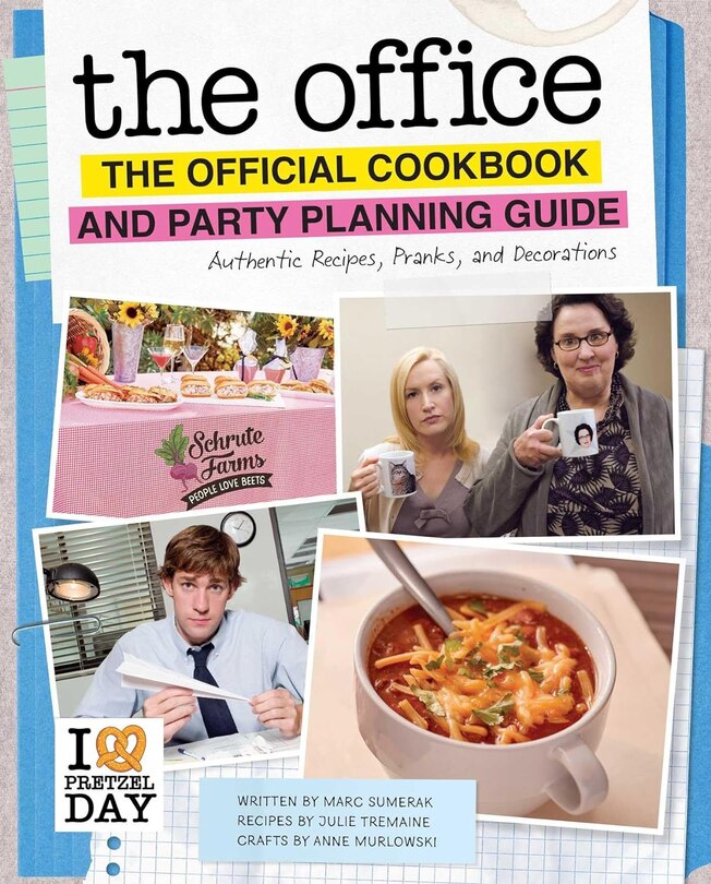 Front cover_The Office: The Official Cookbook and Party Planning Guide