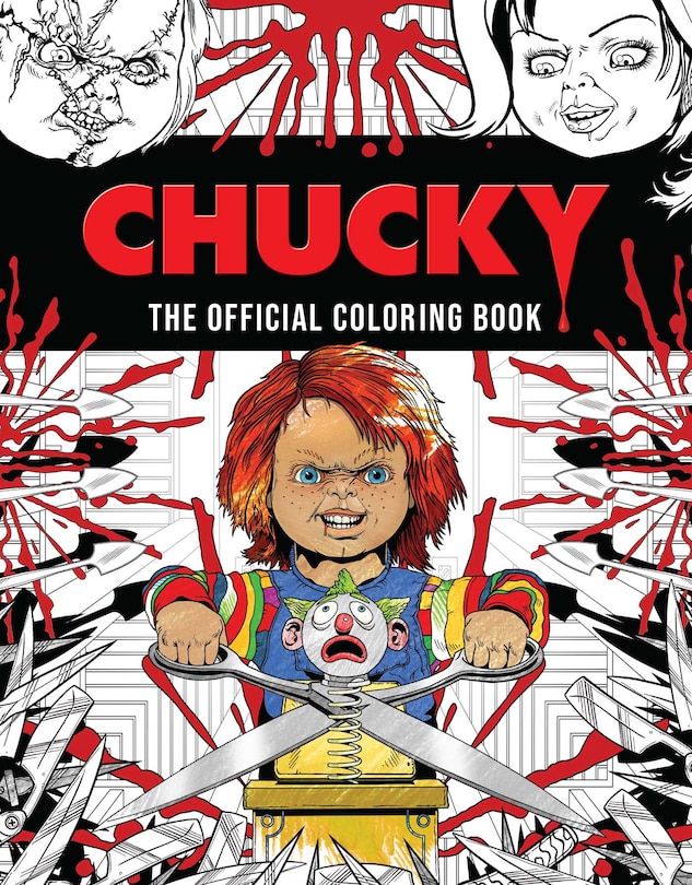 Front cover_Chucky: The Official Coloring Book
