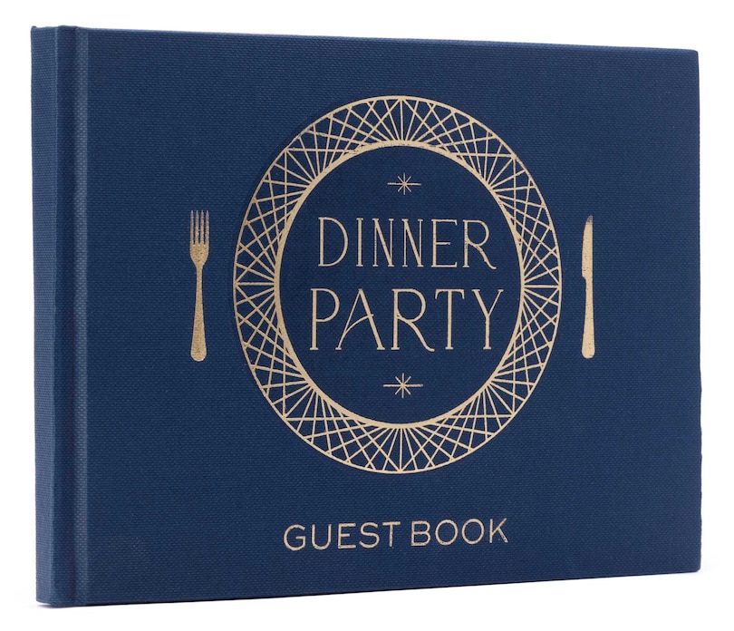 Front cover_Dinner Party Guest Book