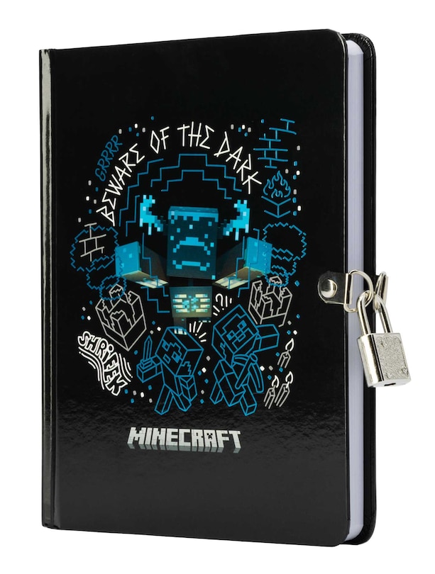 Minecraft: Beware of the Dark Invisible Ink Lock and Key Diary