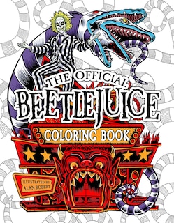 Front cover_Beetlejuice: The Official Coloring Book
