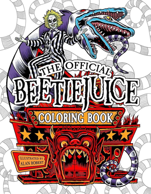 Front cover_Beetlejuice: The Official Coloring Book