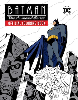 Front cover_Batman: The Animated Series: Official Coloring Book