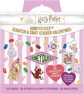 Front cover_Harry Potter: Honeydukes Scratch & Sniff Sticker Valentines