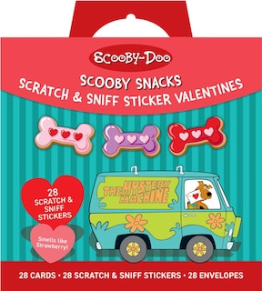 Front cover_Scooby-Doo: Scooby Snacks Scratch & Sniff Sticker Valentines