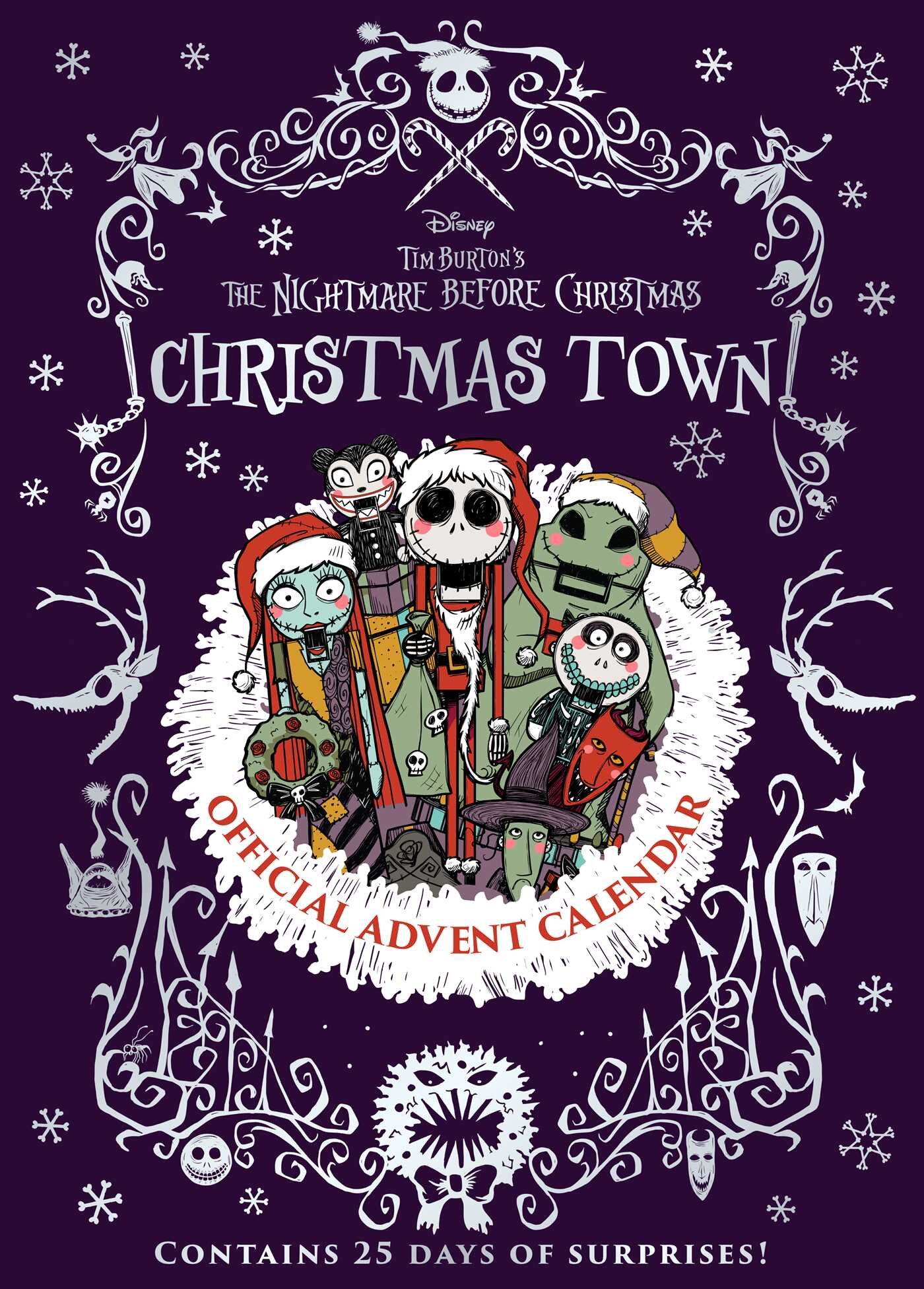 Disney Tim Burton s the Nightmare Before Christmas Christmas Town Official Advent Calendar