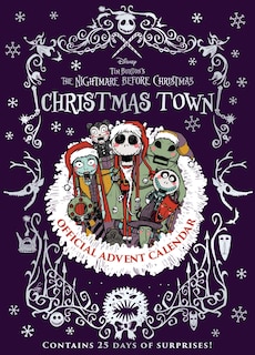 Disney Tim Burton's the Nightmare Before Christmas Christmas Town: Official Advent Calendar