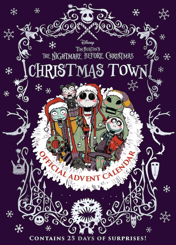 Disney Tim Burton's the Nightmare Before Christmas Christmas Town: Official Advent Calendar