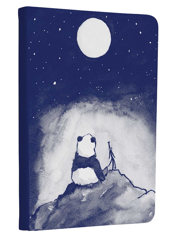 Front cover_Big Panda and Tiny Dragon Hardcover Journal