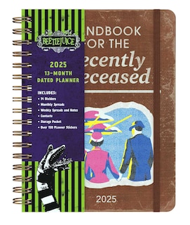 Front cover_2025 Beetlejuice 13-Month Weekly Planner