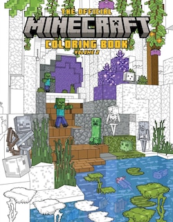Front cover_The Official Minecraft Coloring Book, Volume 2