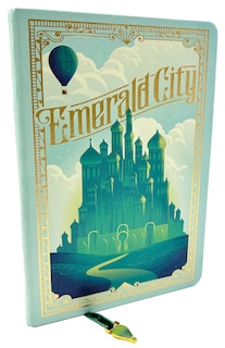 Front cover_Wicked: Emerald City Journal with Ribbon Charm