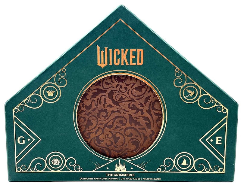Front cover_Wicked: The Grimmerie Collectible Hardcover Journal