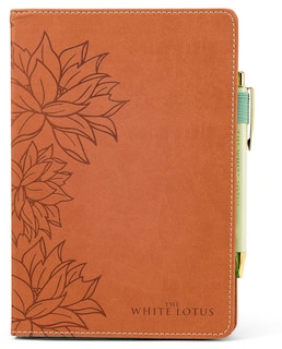 Front cover_The White Lotus Journal and Pen Set