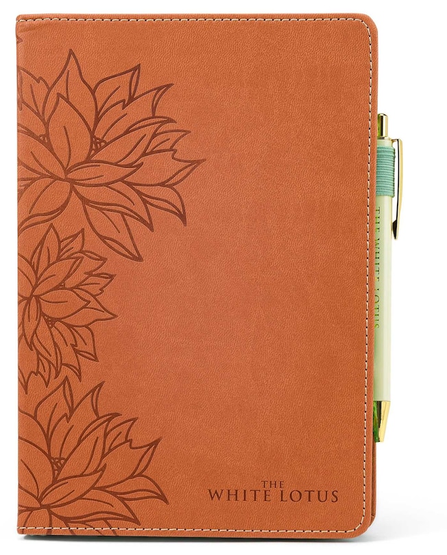 Front cover_The White Lotus Journal and Pen Set