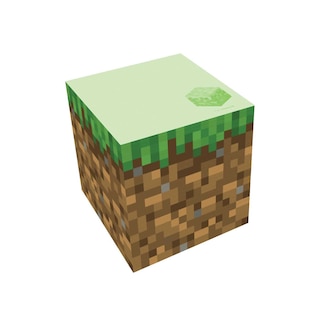 Front cover_Minecraft: Grass Block Sticky Note Cube