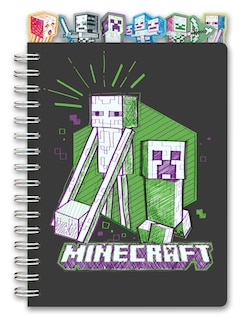 Front cover_Minecraft: Hostile Mobs Spiral Notebook