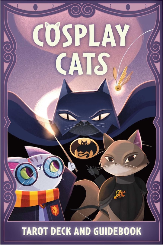 Couverture_Cosplay Cats Tarot Deck and Guidebook