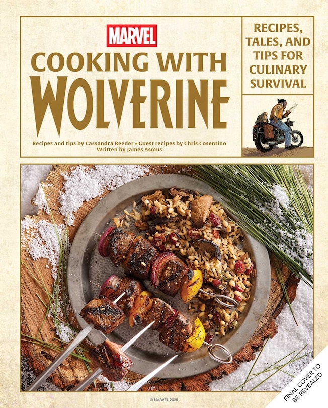 Front cover_Marvel: Cooking with Wolverine
