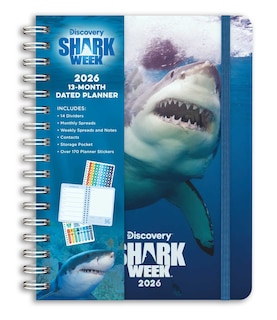 Couverture_2026 Shark Week 13-Month Weekly Planner