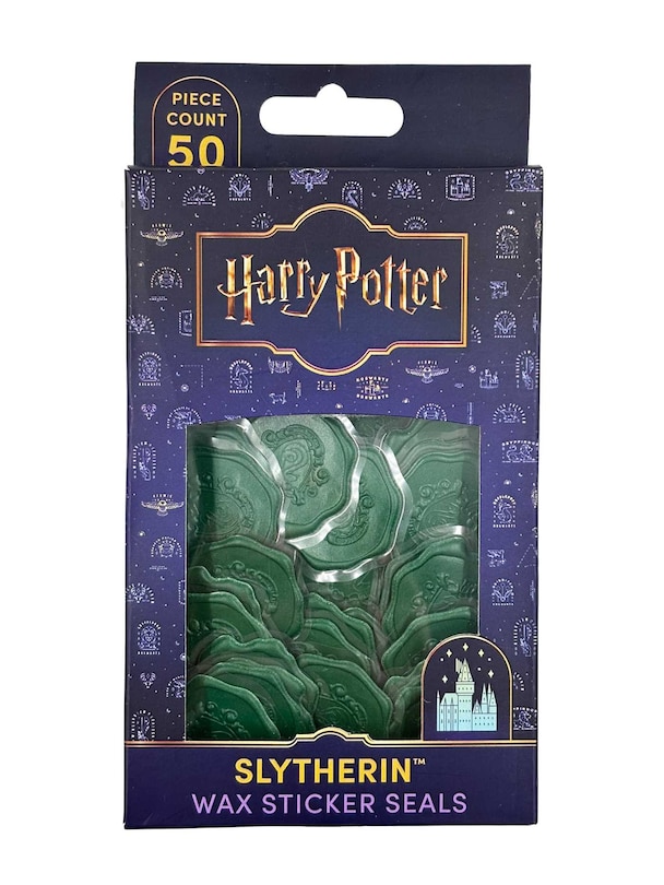 Couverture_Harry Potter: Slytherin Wax Sticker Seals (Set of 50)