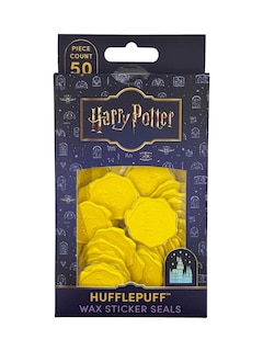 Front cover_Harry Potter: Hufflepuff Wax Sticker Seals (Set of 50)