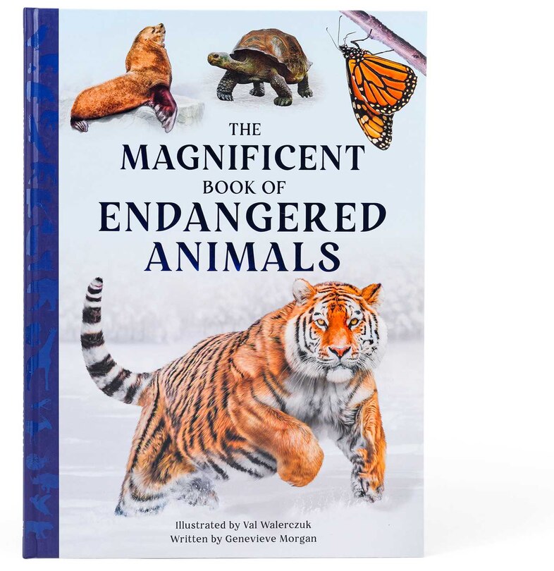 Front cover_The Magnificent Book of Endangered Animals