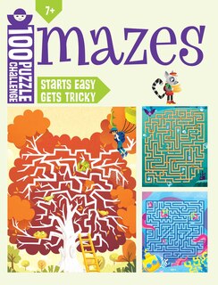 Couverture_100 Puzzle Challenge: Mazes