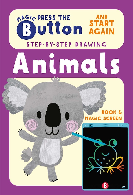 Couverture_Magic Button: How to Draw Animals