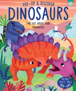 Front cover_Pop-Up and Discover: Dinosaurs