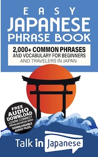 Couverture_Easy Japanese Phrase Book