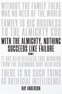 Couverture_With the Almighty, Nothing Succeeds Like Failure