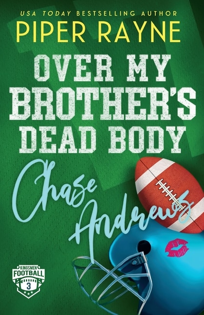 Front cover_Over My Brother's Dead Body, Chase Andrews (Large Print)