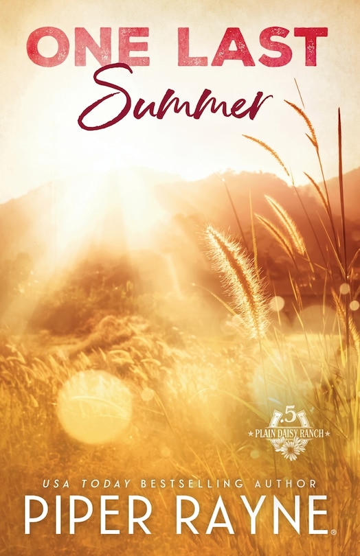 Front cover_One Last Summer (Large Print)