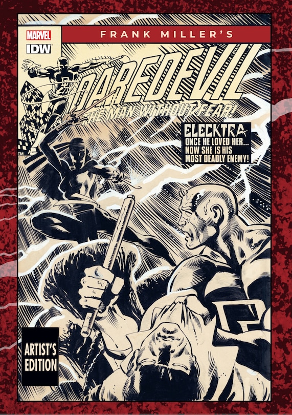 Front cover_Frank Miller's Daredevil Artist's Edition